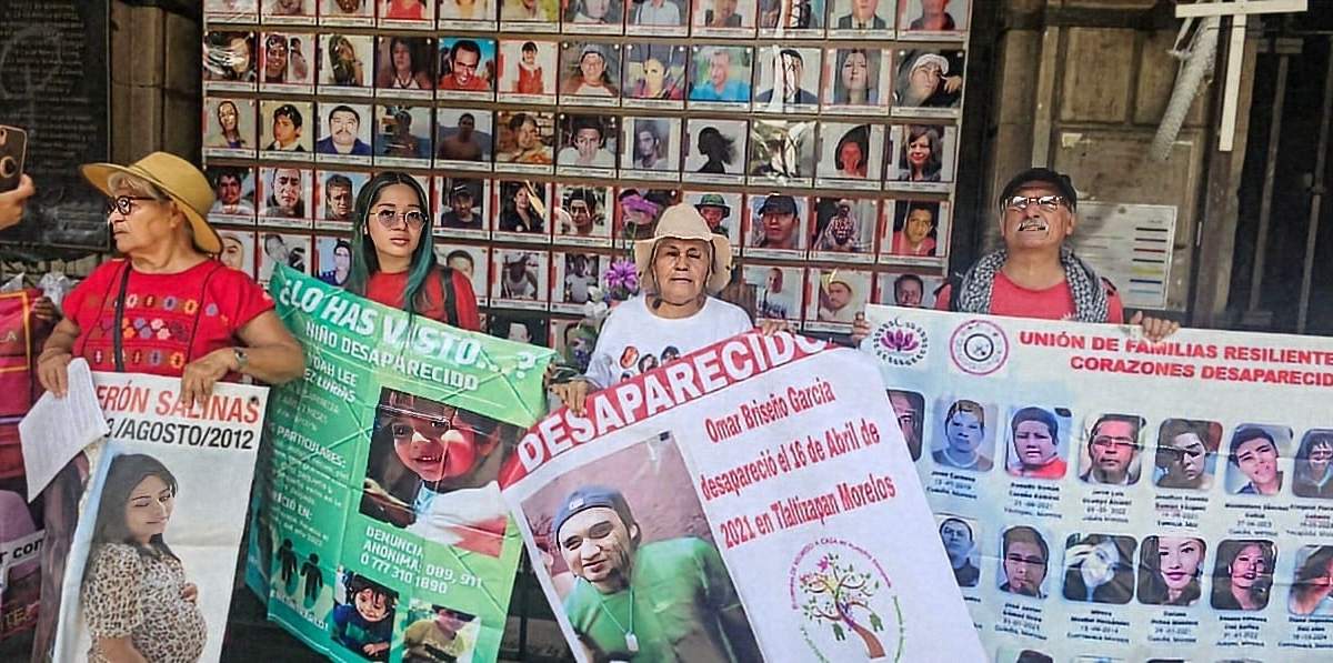 Marchan en Cuernavaca por el Día Internacional de las Víctimas de Desaparición Forzada