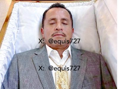 ¿Imagen del cuerpo de "El Mencho" dentro de un ataúd es real?
