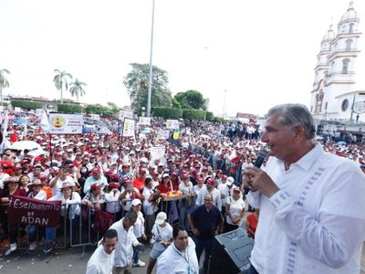 Adán Augusto: “López Obrador, mi amigo, mi hermano, mi maestro”