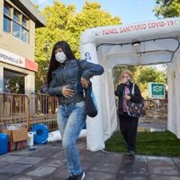 Túneles desinfectantes: ¡Atención! Advierten que son peligrosos para la salud