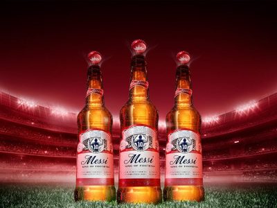 Una cerveza será sponsor de Messi en el Barcelona