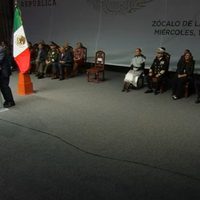 AMLOFest: Sheinbaum y Ebrard flanquean al presidente, no así Monreal; este fue su motivo