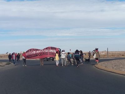Una protesta vecinal bloquea el tránsito en la Autovía Norte de Neuquén
