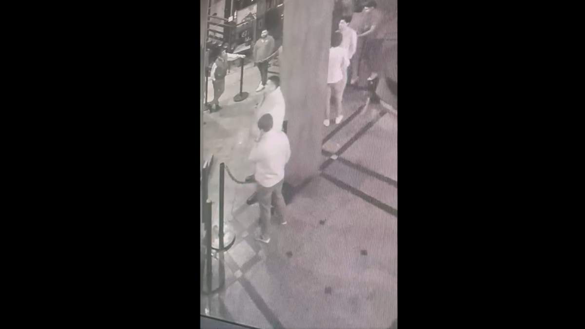Escena del video que publicó el dueño del centro nocturno República de Polanco