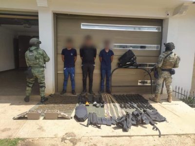 Sedena detiene a tres hombres acusados de quemar a una niña y secuestrar a su padre en Chiapas