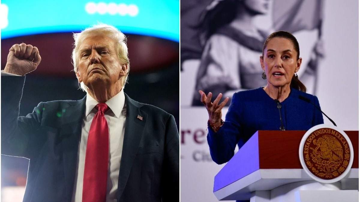 Trump y Sheinbaum. Llamada amistosa