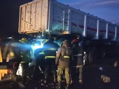 Accidente fatal en la Ruta 7