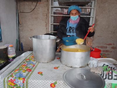 La nieve expuso la dura realidad de los barrios marginados