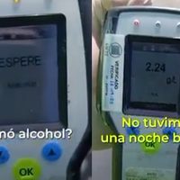 Manejaba con 2,24 gramos de alcohol en sangre y le retuvieron la licencia