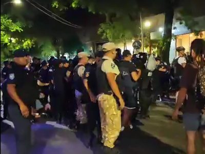 Más de 10 detenidos tras una nueva marcha contra San Jorge