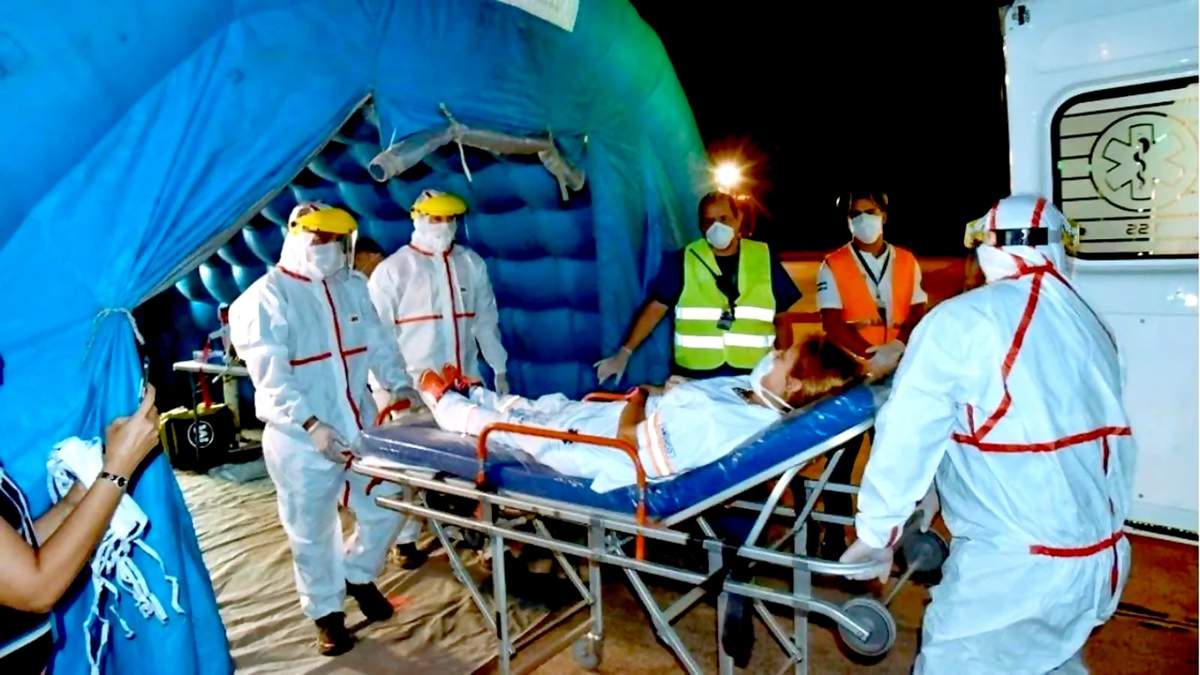 Coronavirus en el interior del país. Fuente: (Twitter)