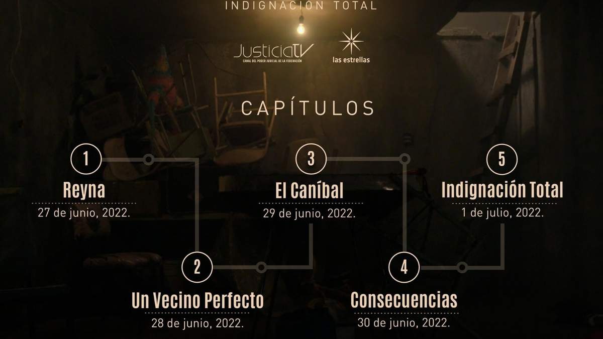 La serie de cinco capítulos es presentada por la Suprema Corte de Justicia de la Nación