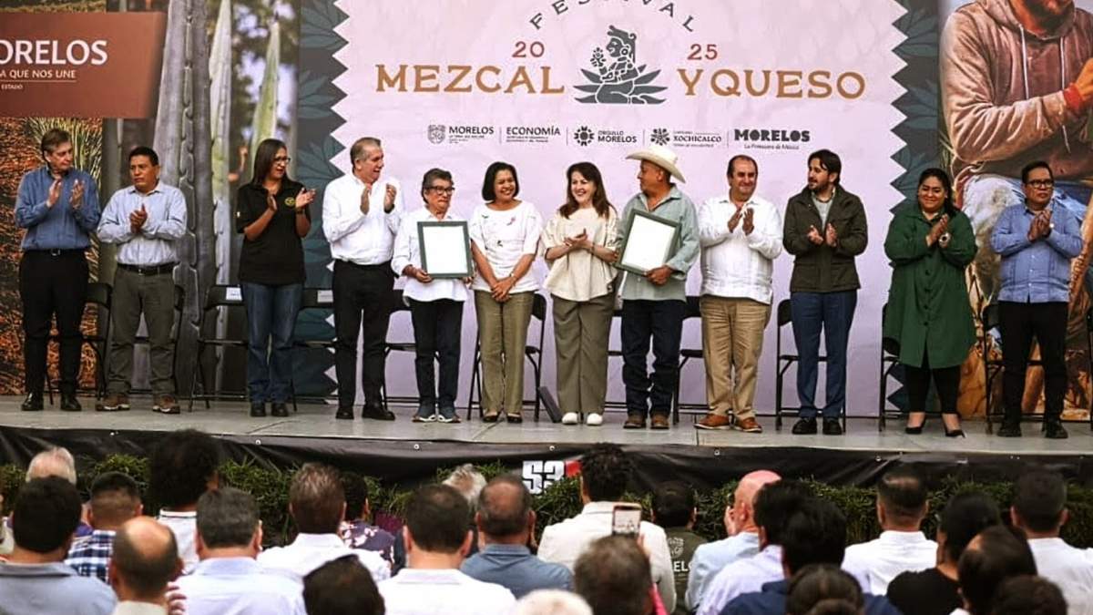 El Festival del Mezcal y Queso 2025 en Cuernavaca reunió a 120 productores locales