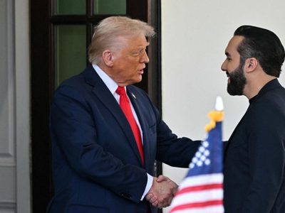Donald Trump se reunió con Nayib Bukele y le agradeció por combatir el terrorismo