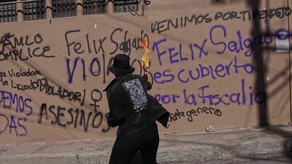 Feministas de Guerrero exigieron que Félix Salgado no sea candidato