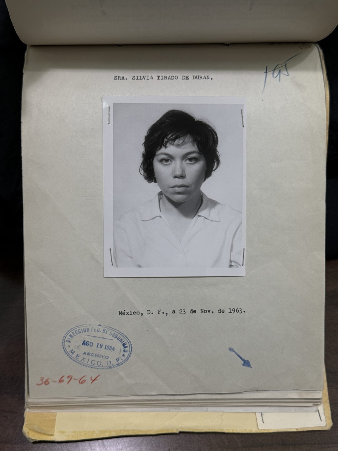 Silvia Dura´n detenida_Fuente AGN