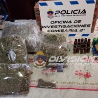 En varios allanamientos policiales, detuvieron a cuatro hombres con sustancias y dinero en efectivo