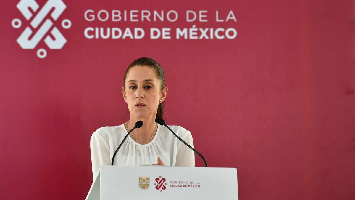 La jefa de gobierno, Claudia Sheinbaum