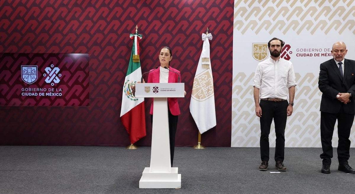 La jefa de Gobierno en conferencia de prensa
