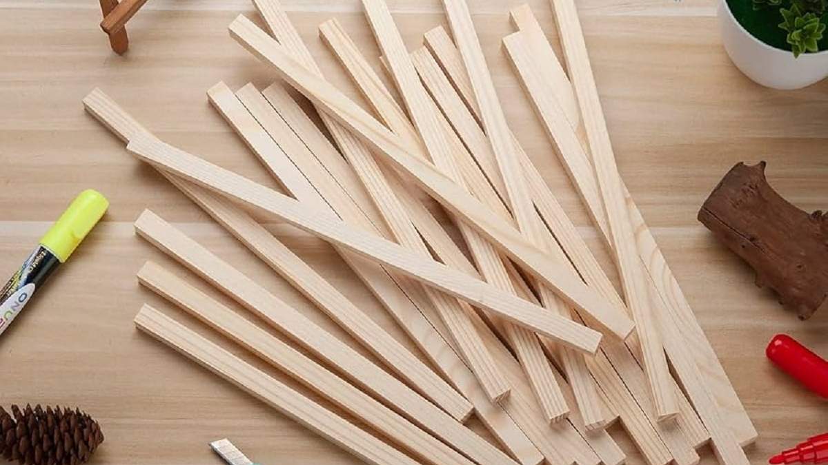 Cómo reciclar varillas de madera. Fuente: (X)