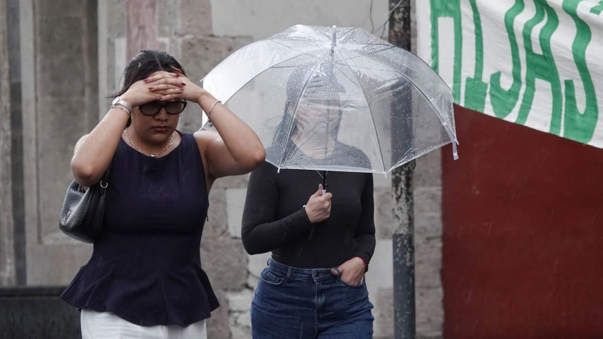 Probabilidad de chubascos en la Ciudad de México este lunes