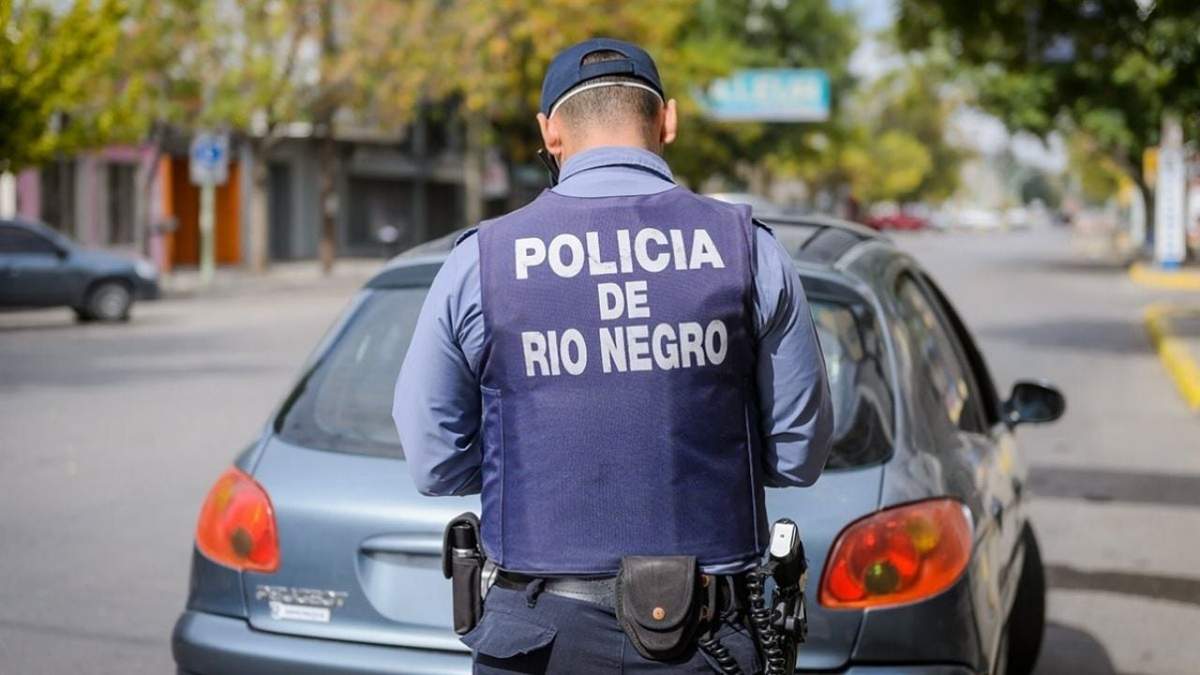 La policía de Rio Negro investiga un homicidio. Fuente. (X)