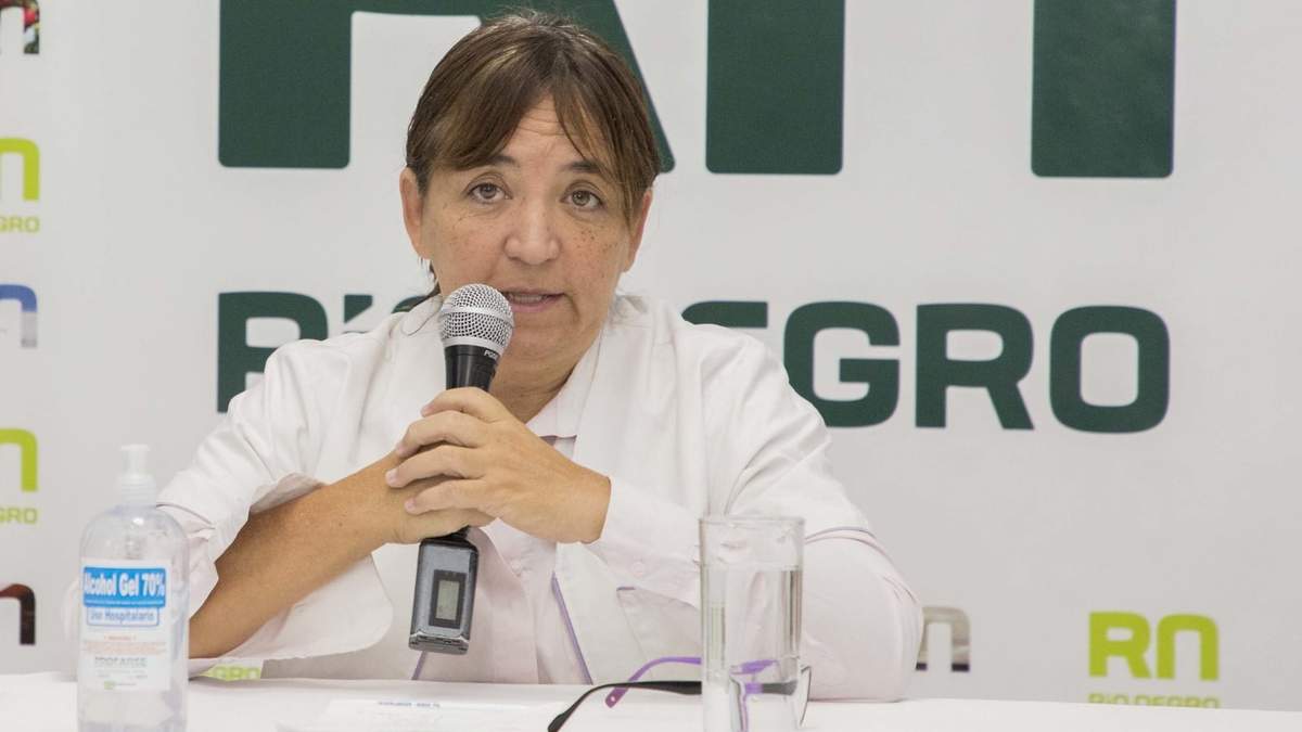 Mercedes Iberó, secretaria de Políticas Públicas de Río Negro. Fuente: (Twitter)