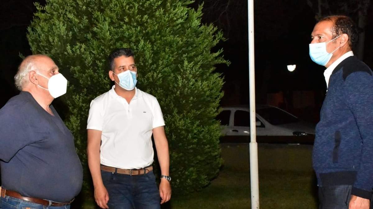 Omar Gutiérrez en Aluminé. Fuente: (Twitter)