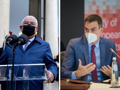 Presidente de España y primer ministro de Portugal, aislados tras positivo de Macron a covid