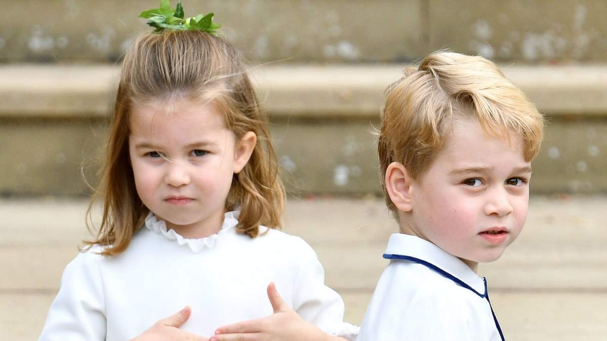 Charlotte y George, los hijos de William y Kate. Fuente: (Instagram)