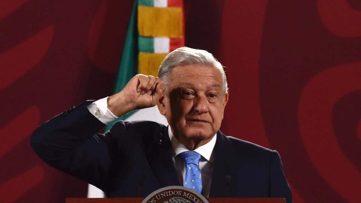 El presidente López Obrador
