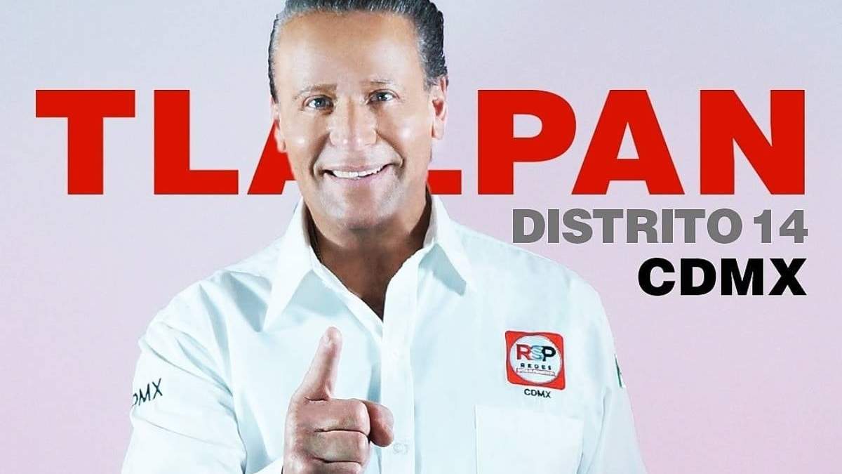 El actor y candidato