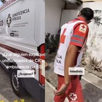 Mujer denuncia cobro de traslado en ambulancia de la Cruz Roja | VIDEO