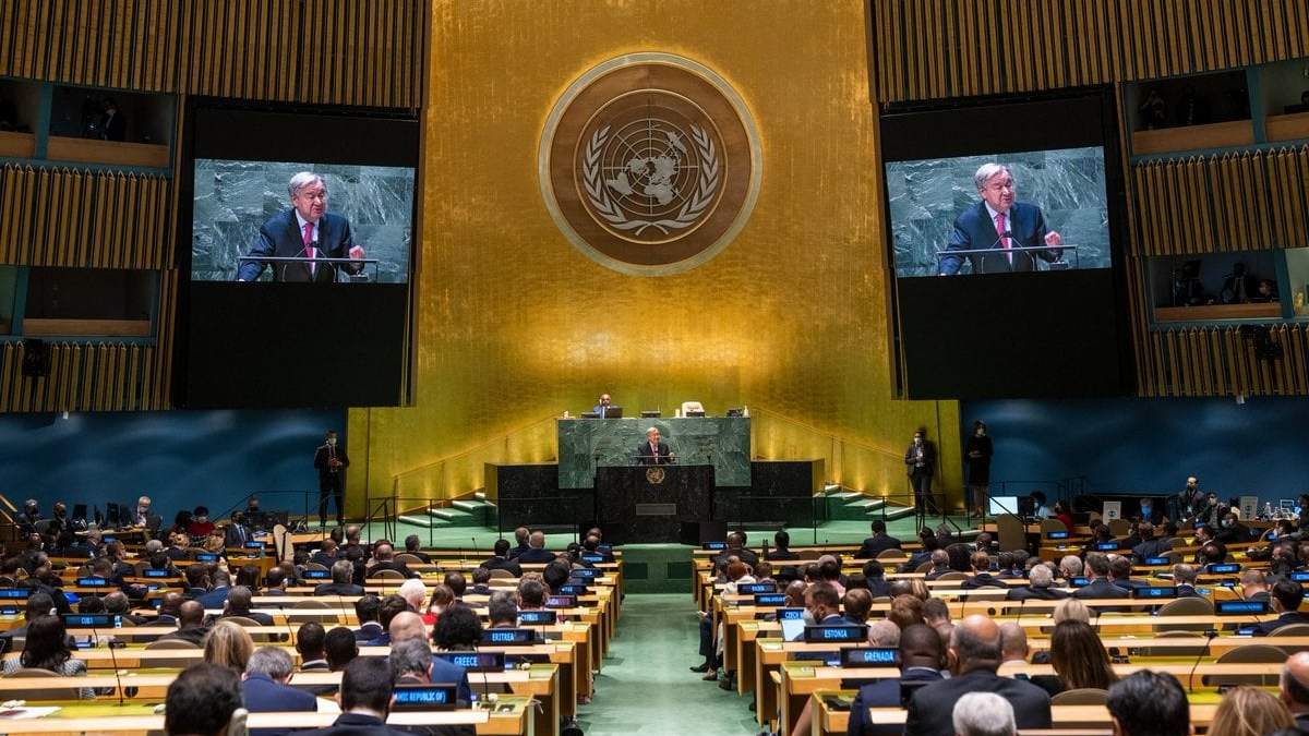 El secretario general de la Organización de las Naciones Unidas (ONU), António Guterres