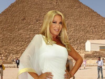 Energía y armonía espiritual: Reina Reech recorrió las pirámides de Egipto