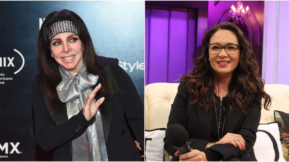 Verónica Castro y Yolanda Andrade. Fuente: (Twitter)