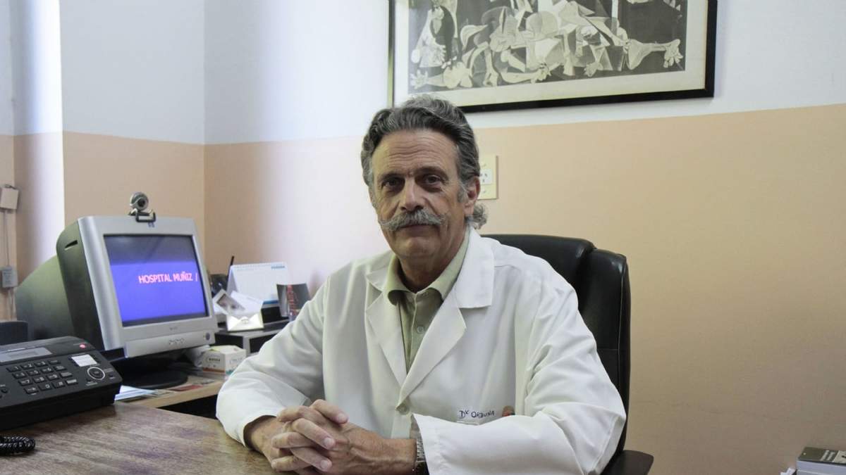 Tomás Orduna, médico infectólogo. Fuente: (Twitter)