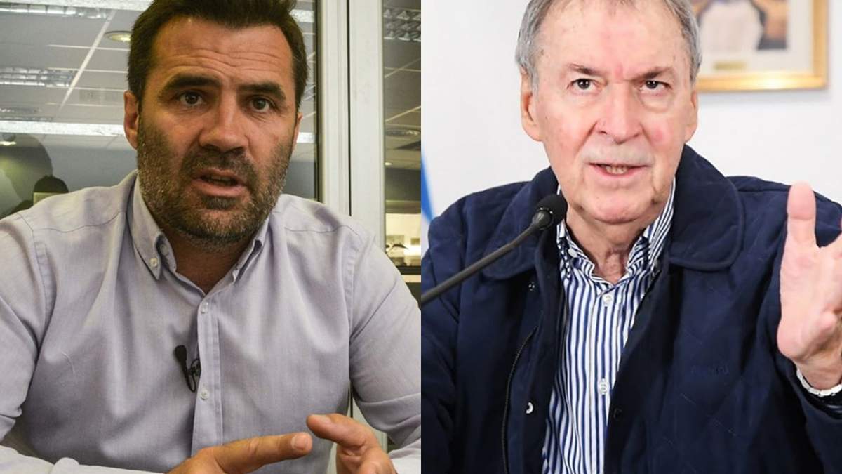 El secretario de Energía, Darío Martínez, y el gobernador de Córdoba, Juan Schiaretti. Fuente: (Minuto Neuquén).