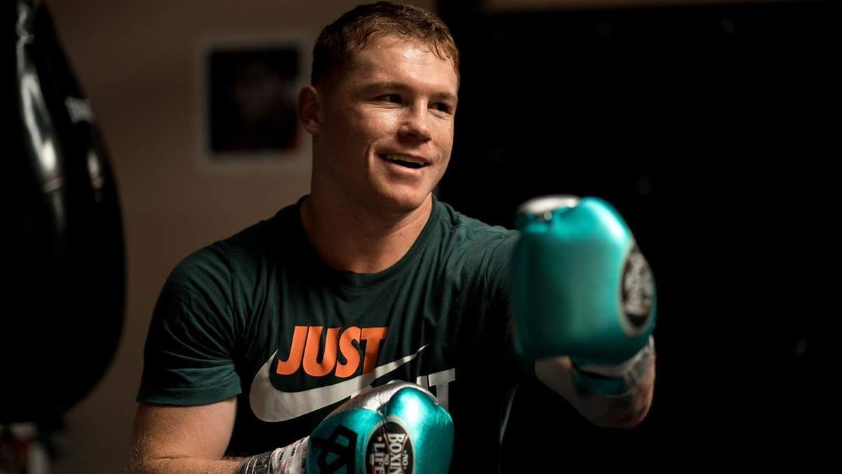 El boxeador Saúl "Canelo" Álvarez