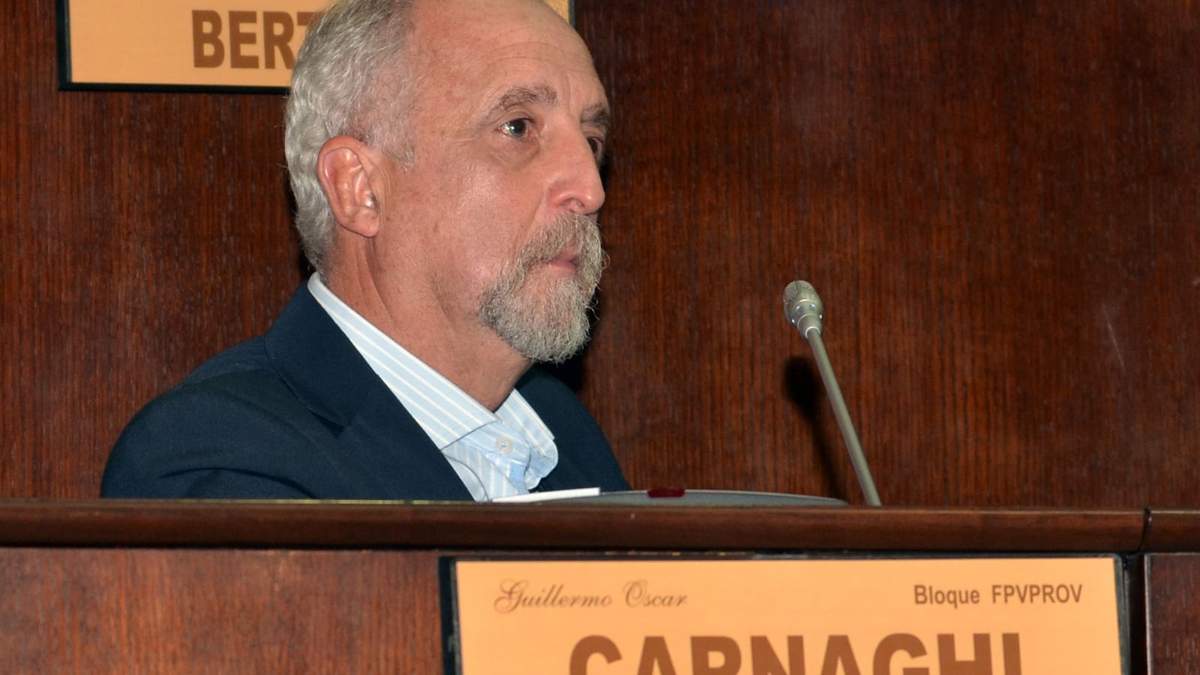 El diputado Carnaghi pidió nuevamente discutir el precio de las tarifas de luz en Neuquén. Fuente (redes sociales).