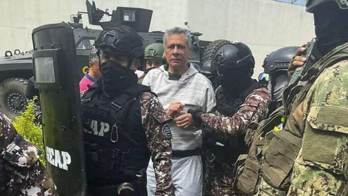 Jorge Glas, detenido