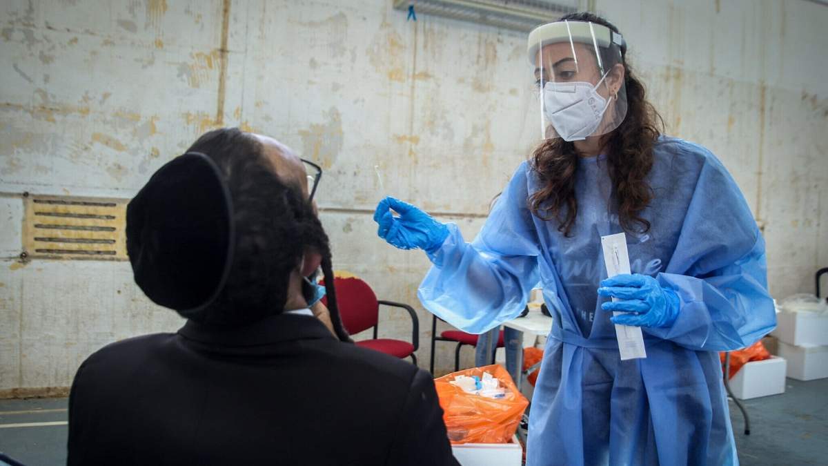 Coronavirus en Israel. Fuente: (Twitter)