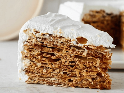 Torta Rogel con nueces: anotate esta receta para el finde y acompañala con unos buenos mates