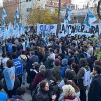 El PJ de Mendoza se manifestó en Tribunales