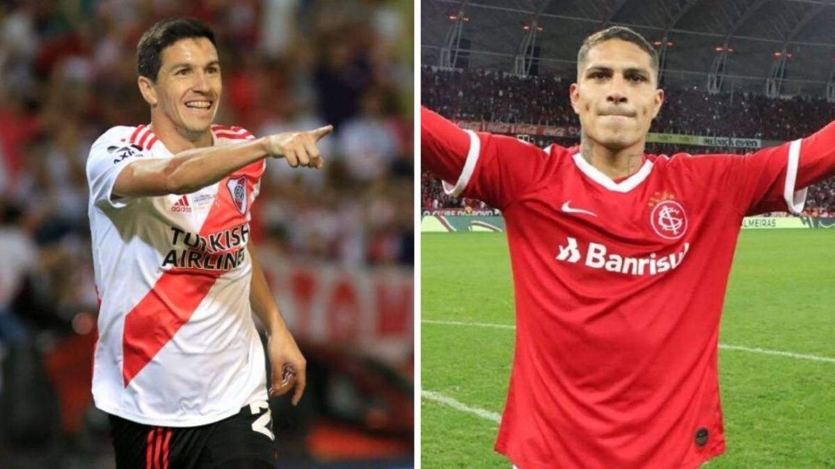Nacho Fernández y Paolo Guerrero. Fuente: (Twitter)
