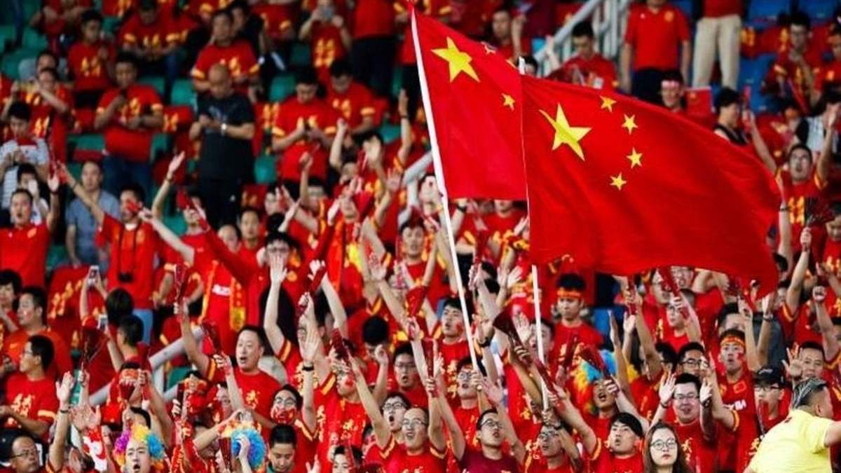 Fútbol en China. Fuente: (Twitter).