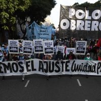 Unión Piquetera lanzó una movilización y acampe para mañana en la 9 de julio