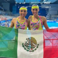 Nuria Diosdado y Joana Jiménez califican a la final en natación artística