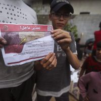 Israel ordena a 100 mil palestinos evacuar la ciudad de Rafah