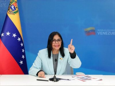 Delcy Rodríguez juró como nueva presidenta de Venezuela